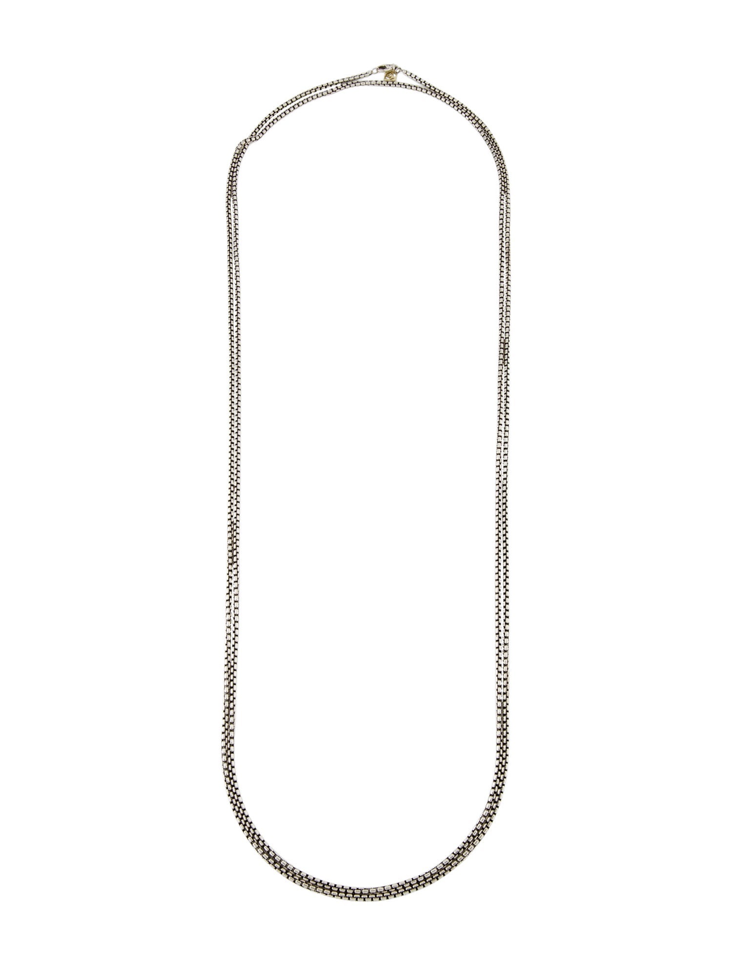 David Yurman Box Chain Necklace