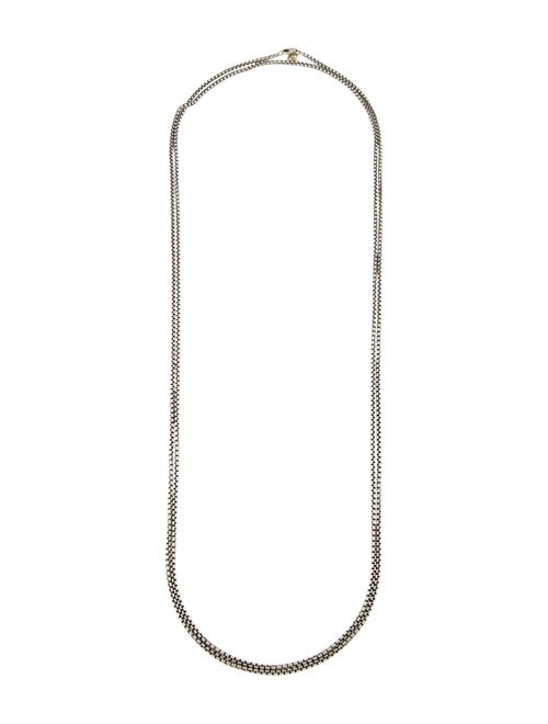 David Yurman Box Chain Necklace