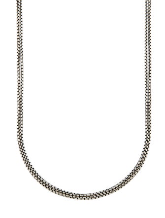 David Yurman Box Chain Necklace