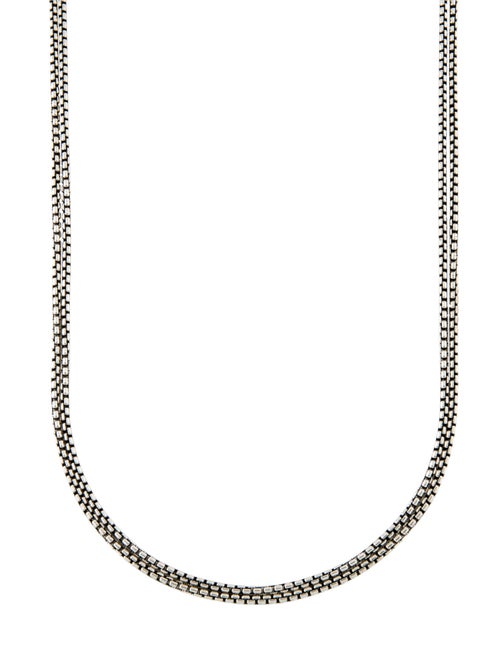 David Yurman Box Chain Necklace