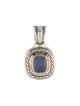 David Yurman Chalcedony Enhancer Pendant