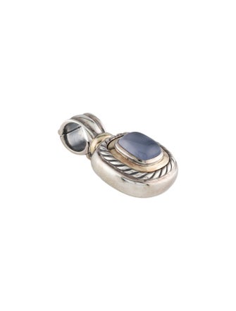 David Yurman Chalcedony Enhancer Pendant