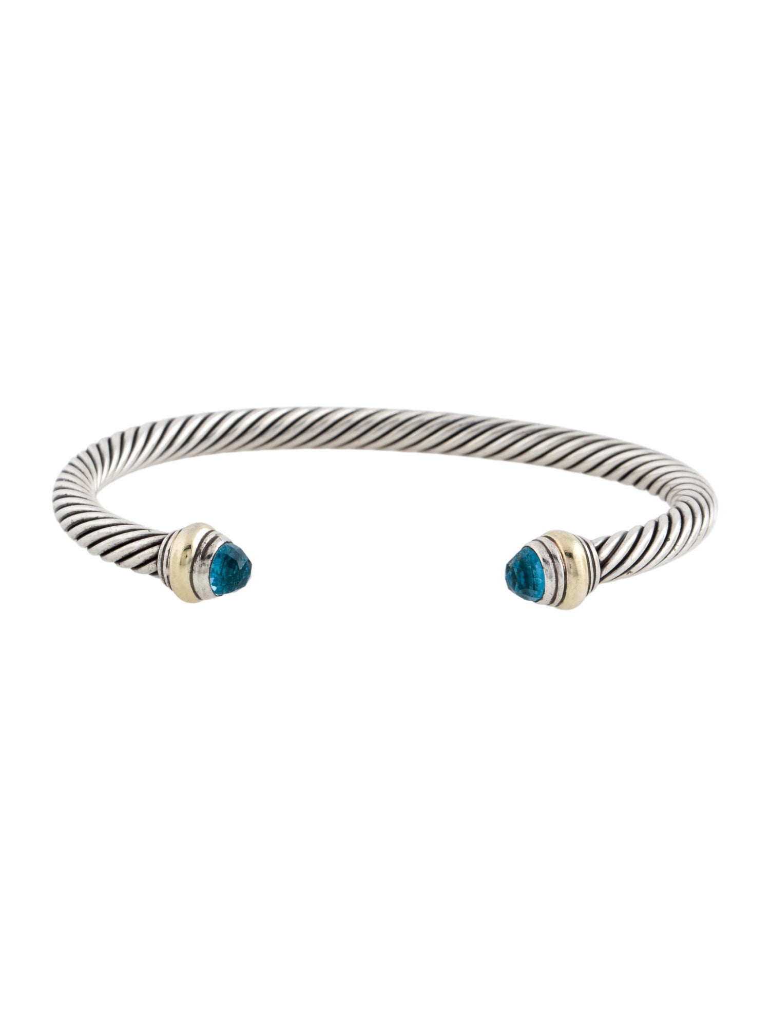 David Yurman Topaz Classic Cable Bracelet