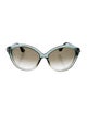 David Yurman Cat-Eye Gradient Sunglasses