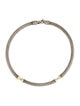 David Yurman Two Tone Metro Collar Necklace
