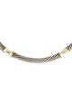 David Yurman Two Tone Metro Collar Necklace