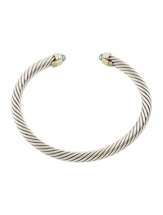 David Yurman Topaz Classic Cable Bracelet
