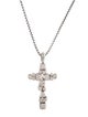 David Yurman Diamond Confetti Cross Enhancer Pendant Necklace