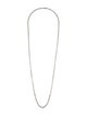 David Yurman Two-Tone Barrel Station Necklace