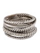 David Yurman Diamond Crossover Ring