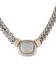 David Yurman Diamond Albion Double Strand Necklace