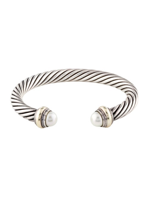 David Yurman Pearl Cable Classic Cuff