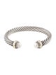 David Yurman Pearl Cable Classic Cuff