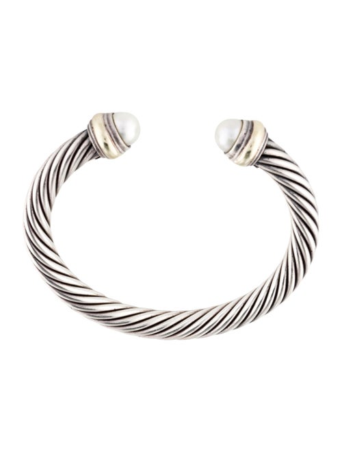 David Yurman Pearl Cable Classic Cuff