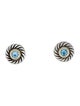 David Yurman Topaz Cookie Stud Earrings