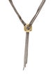 David Yurman Two-Tone Waterfall Lavalier Necklace