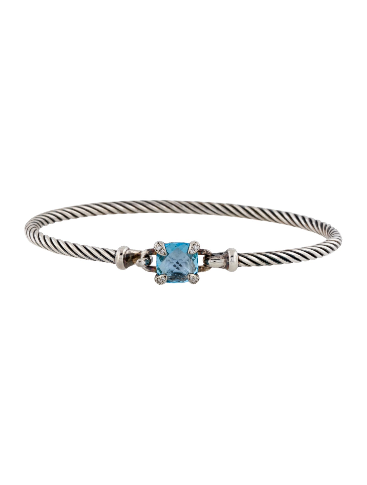 David Yurman Topaz & Diamond Chatelaine® Bracelet