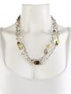 David Yurman Pearl & Multistone Long Necklace