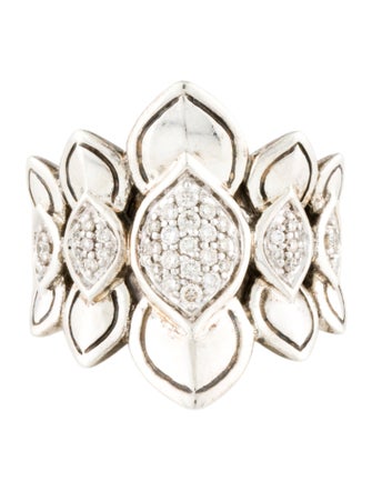 David Yurman Diamond Legends Naga Saddle Ring