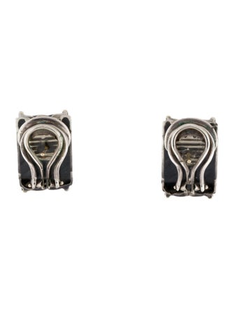 David Yurman Two-Tone Cable Earclip Earrings