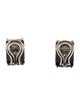 David Yurman Two-Tone Cable Earclip Earrings