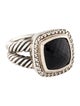 David Yurman Onyx & Diamond Albion Ring