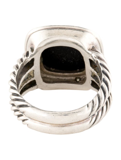 David Yurman Onyx & Diamond Albion Ring