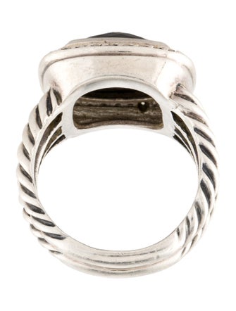 David Yurman Onyx & Diamond Albion Ring