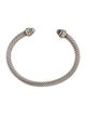 David Yurman Prasiolite & Diamond Classic Cable Cuff
