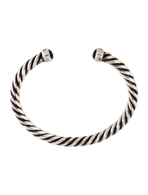 David Yurman Onyx Cable Cuff Bracelet