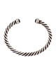 David Yurman Onyx Cable Cuff Bracelet