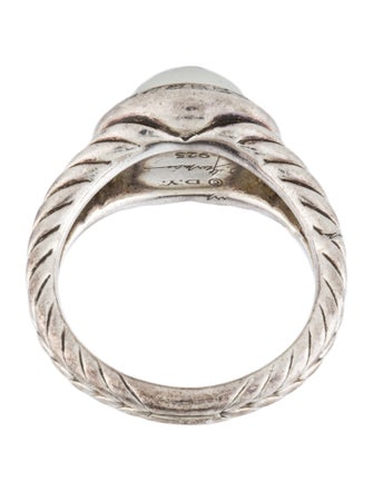 David Yurman Pearl & Diamond Cerise Cocktail Ring