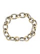 David Yurman Two-Tone Oval Link Chain Bracelet