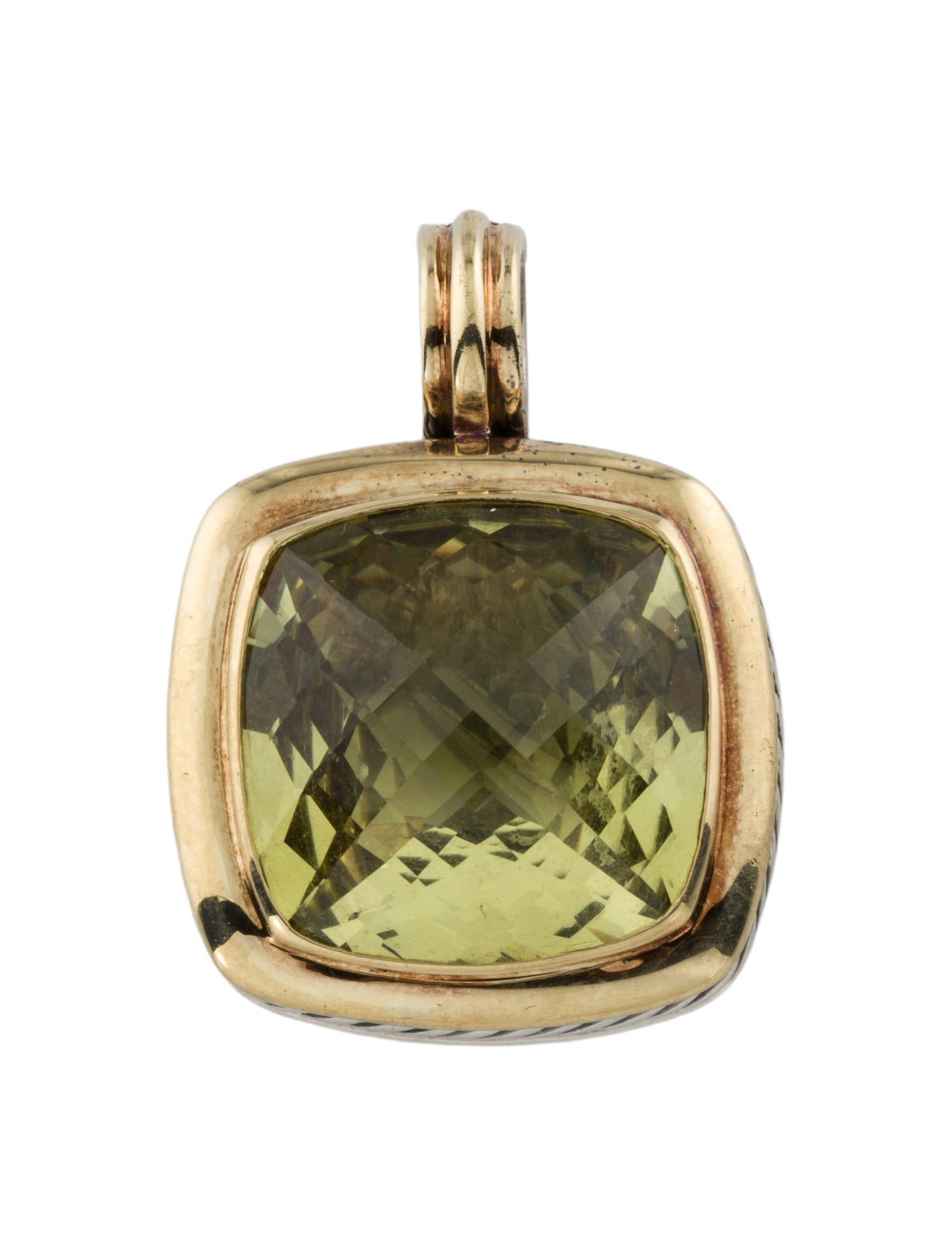 David Yurman Smoky Quartz Albion Pendant