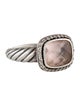 David Yurman Morganite & Diamond Noblesse Ring