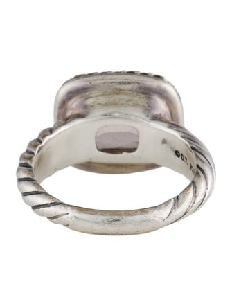 David Yurman Morganite & Diamond Noblesse Ring