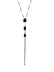 David Yurman Onyx & Diamond Châtelaine® Y Necklace