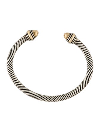 David Yurman Two-Tone Classic Cable Bracelet