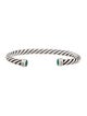 David Yurman Turquoise Cable Cuff Bracelet