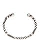 David Yurman Turquoise Cable Cuff Bracelet