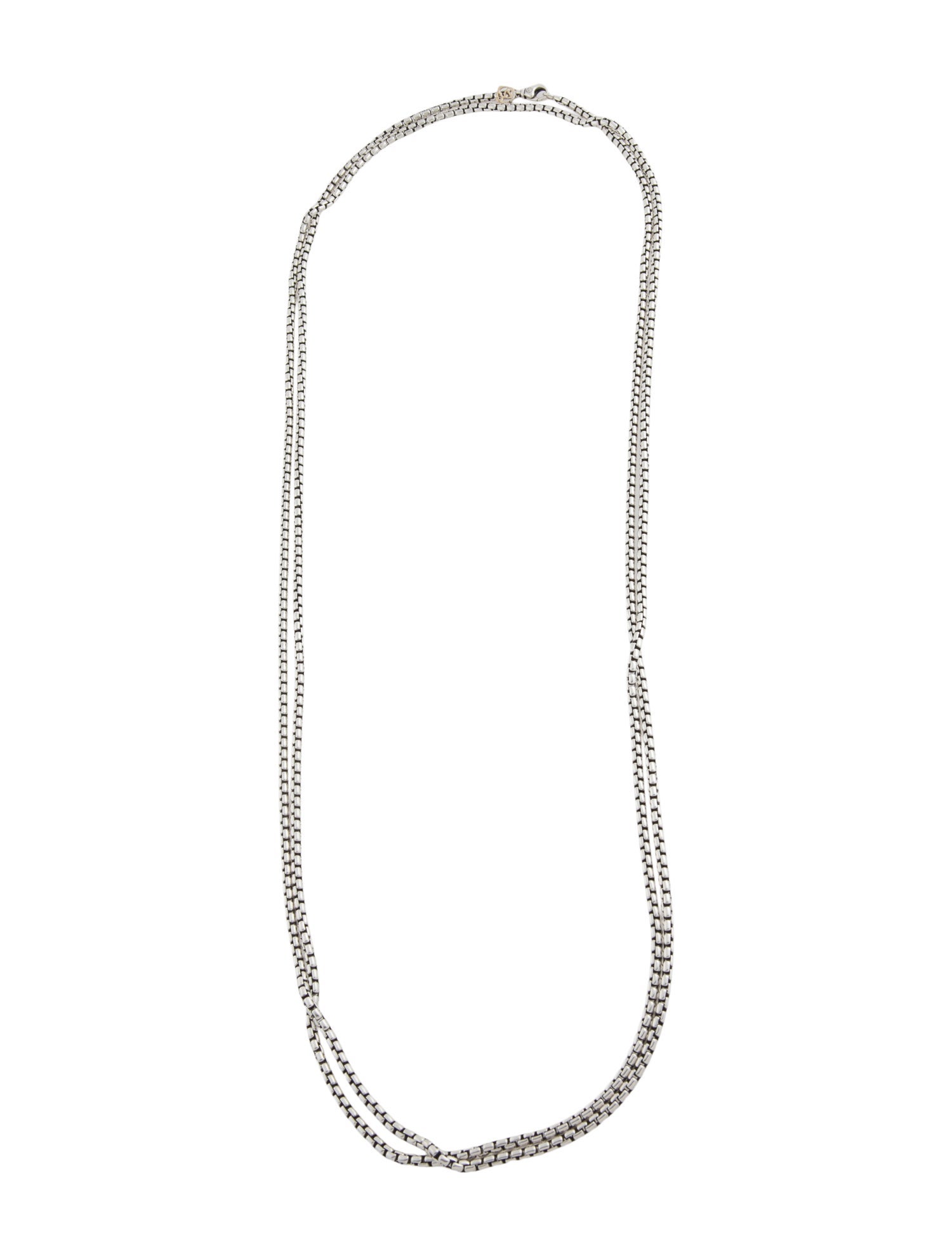 David Yurman Box Chain Necklace