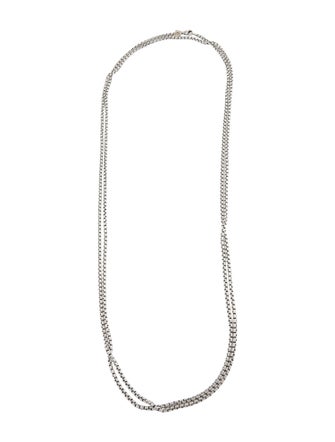 David Yurman Box Chain Necklace