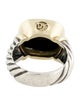 David Yurman Two-Tone Onyx Cocktail Ring