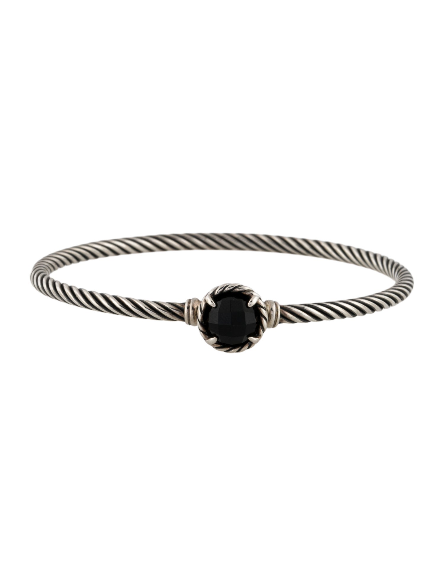 David Yurman Onyx Petite Chatelaine Bracelet