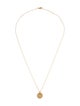 David Yurman 14K Diamond 'S' Initial Pendant Necklace