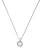 David Yurman Pearl & Diamond Pendant Necklace
