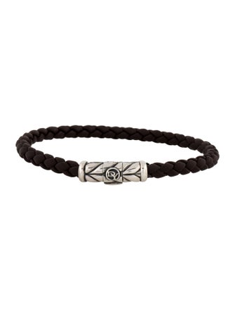 David Yurman Rubber Chevron Bracelet
