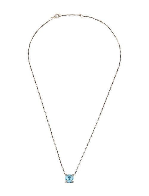 David Yurman Topaz Petite Chatelaine Pendant Necklace