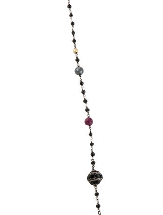 David Yurman Two-Tone Multistone Bijoux Long Necklace