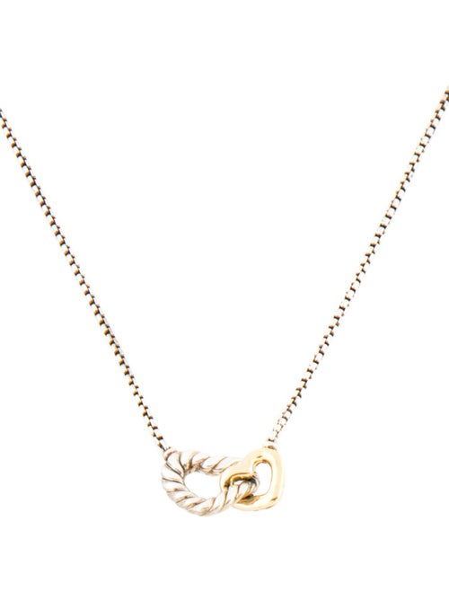 David Yurman Interlocking Heart Necklace